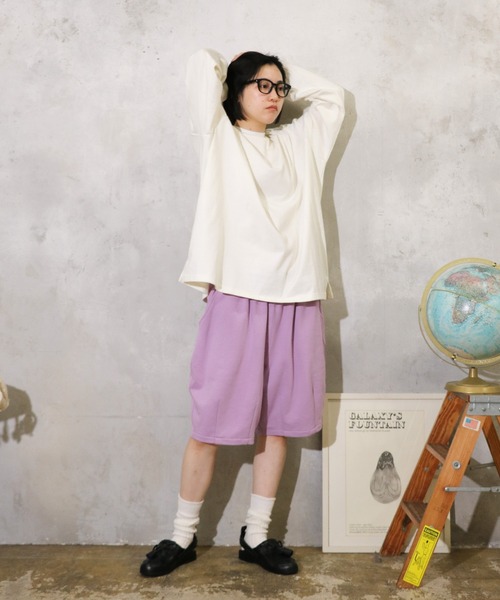 HARVESTY ベージュ ショートパンツ サイズ2 DSCF6648_1600x.jpg?v=1718267969