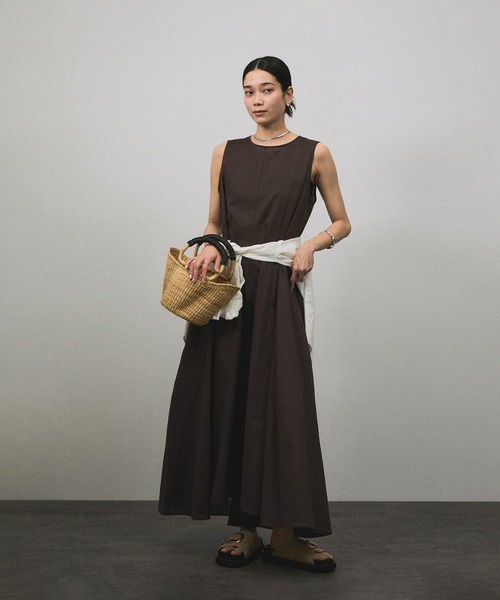 サロンアダムエロペワンピース　美品 SALON adam et rope' ワンピース 「ZOZOTOWN限定」ノースリーブ