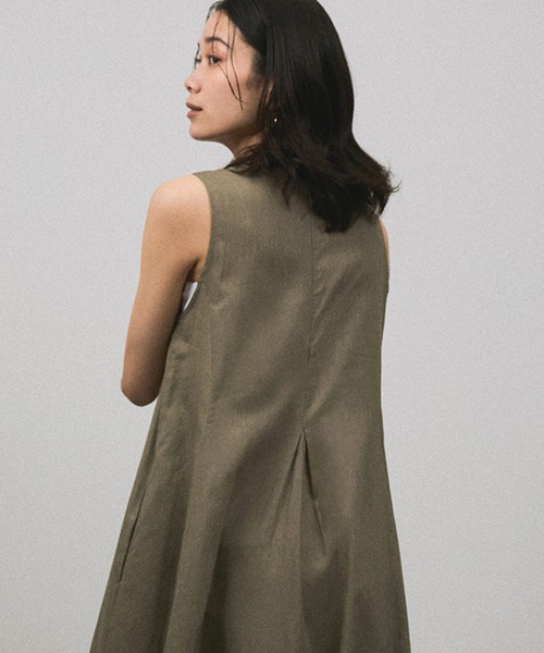 SALON adam et rope' ワンピース 「ZOZOTOWN限定」ノースリーブ
