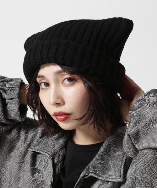 CHICA ニット帽 ニットキャップ Chica/チカ/FOX Knit Cap メンズ