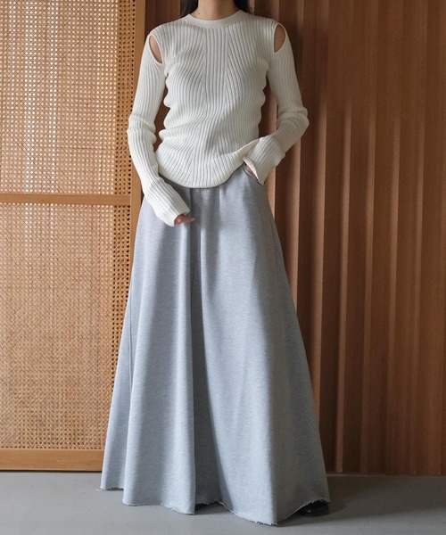 AKTE（アクテ） スカート スウェットマキシスカート : ZOZOTOWN Yahoo