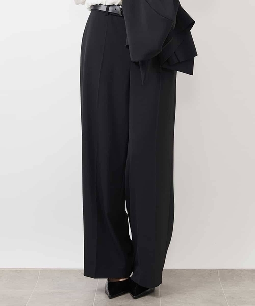 MICHEL KLEIN（ミッシェルクラン） パンツ 「セットアップ対応/洗える