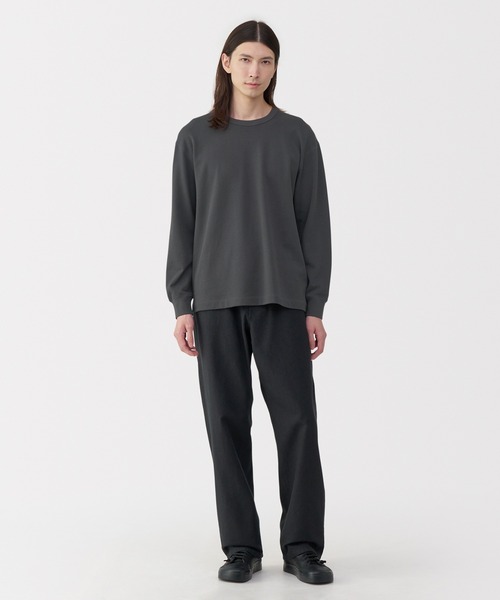 MUJI Labo tシャツ 「MUJI Labo」紳士 昔ながらの製法で編み立てたミニ