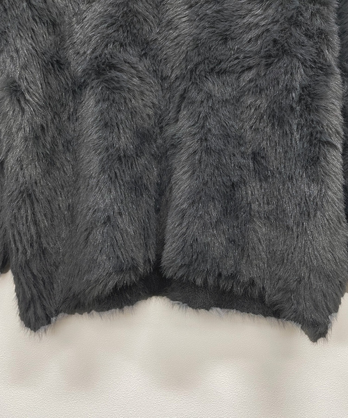 「Futier land」 Vネックニット FREE ライトピンク レディース_画像5