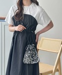ワンピース 半袖 「S-XL展開」ハーフジップ...の詳細画像4