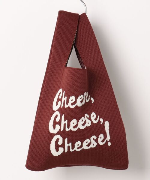 エコバッグ 「公式」トムとジェリー ニットバッグ ダイナーレッド