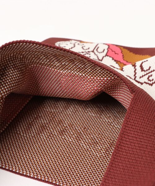 エコバッグ 「公式」トムとジェリー ニットバッグ ダイナーレッド