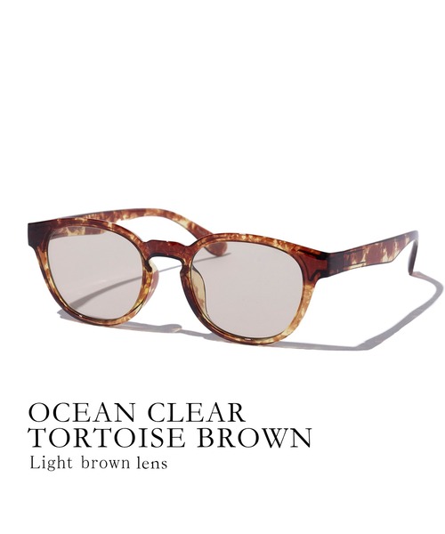 Jugaad14 調光偏光サングラス OCEAN CLEAR tortoise OCEAN CLEAR tortoise brown サングラス | jugaad14