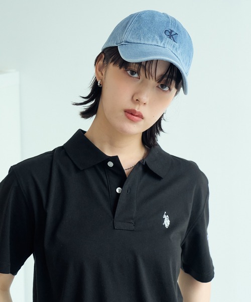 【 】★25SS★スモールモノグラムロゴデニムキャップ Calvin Klein キャップ 帽子 「Calvin Klein/カルバンクライン