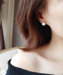 ピアス ぷっくり可愛い マットボリューム で魅...の詳細画像1