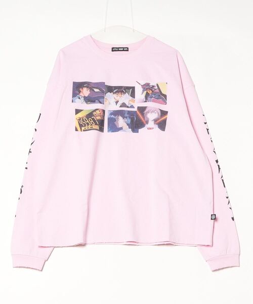tシャツ 「evangelion x little sunny bite」 long tee レディース メンズ