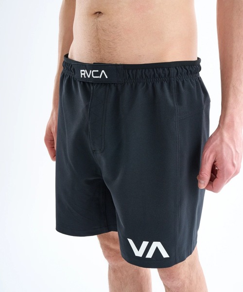 新品　25年春夏　RVCAルーカ　ストレッチファイトショーツ　黒　32 RVCA（ルーカ） パンツ メンズ 「VA SPORT」 GRAPPLER SHORT 17