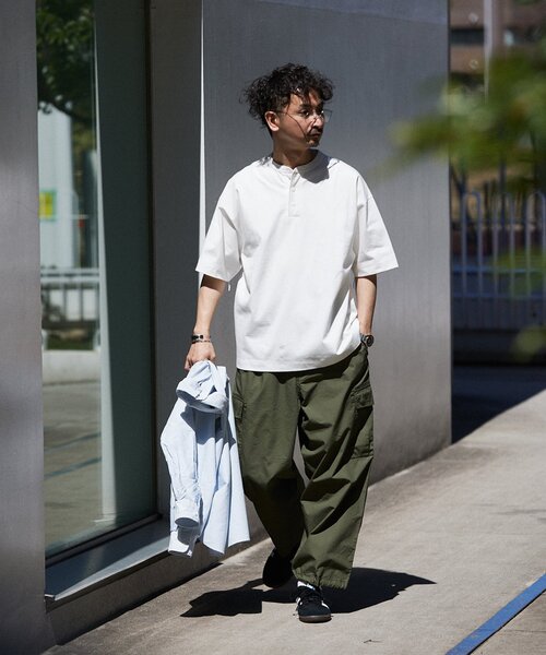 ペレ　『プロフ必読をお願い致します。』　　ヘルスニット Healthknit tシャツ / ヘルスニット 別注 ヘンリーネックTシャツ