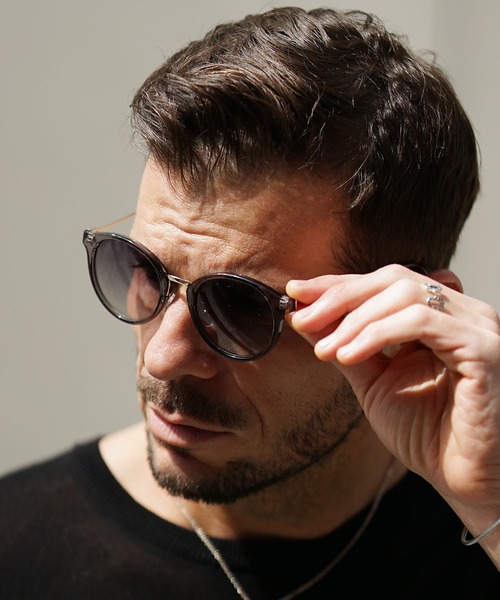 SOMEDIFF（サムディフ） サングラス コンビボストン型サングラス UV