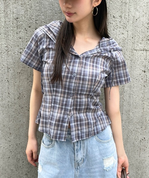 FOREVER21（フォーエバー21） ブラウス シャツ 「2025SS」チェック