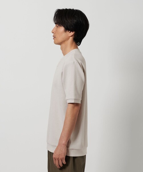 BEAUTY&YOUTH AMERICANA ヘンリーネックカットソー BEAUTY&YOUTH AMERICANA ヘンリーネックカットソー