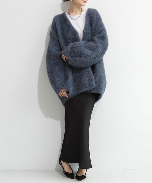 by LEGNA」 ニットカーディガン - アイボリー レディース : ZOZOTOWN