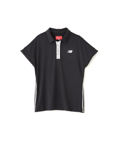 ブラウス シャツ 「new balance golf」UVカット フレンチスリーブ カラーシャツ (WOMENS) レディース New Balance Golf ブラウス シャツ 「new balance golf」UV