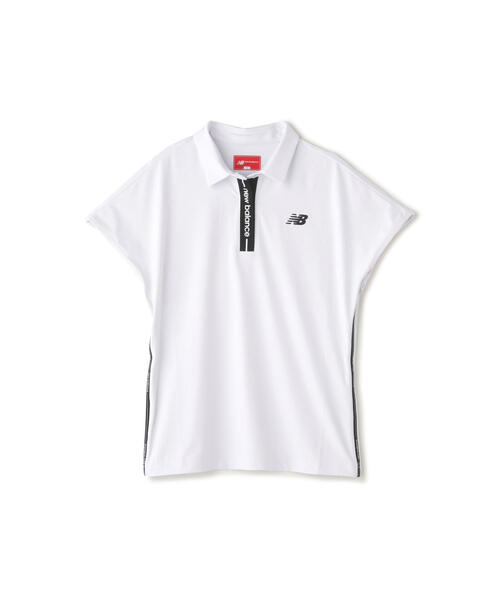ブラウス シャツ 「new balance golf」UVカット フレンチスリーブ カラーシャツ (WOMENS) レディース New Balance Golf ブラウス シャツ 「new balance golf」UV