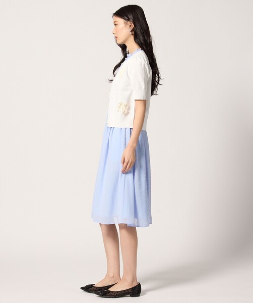 TOCCA（トッカ） カーディガン 半袖 FLOWER POP 半袖カーディガン