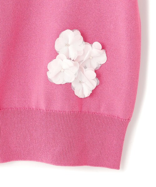 TOCCA（トッカ） カーディガン 半袖 FLOWER POP 半袖カーディガン