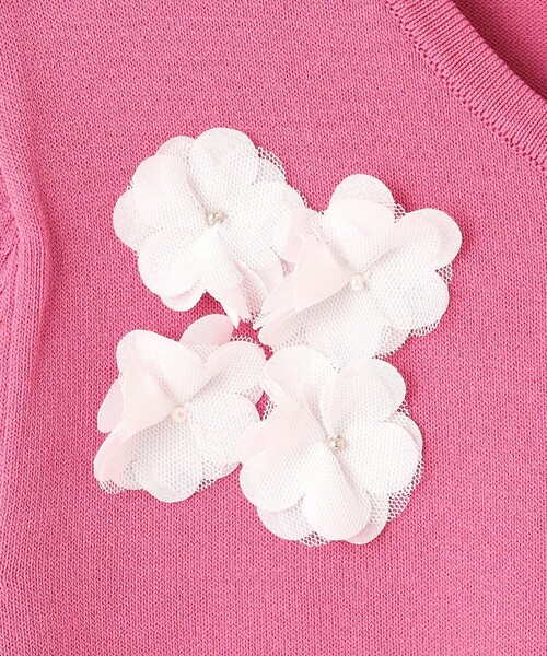 TOCCA（トッカ） カーディガン 半袖 FLOWER POP 半袖カーディガン