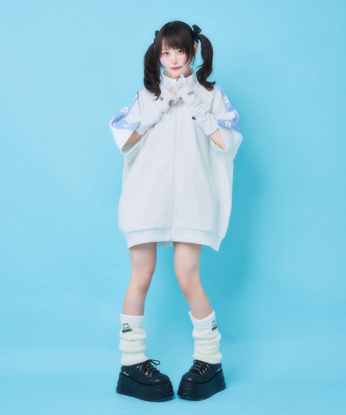 Hauls はうるず ジャージ 新！ネ申おジャージ半袖短パンせっとあっぷ Hauls ジャージ 新！ネ申おジャージ半袖短パンせっとあっぷ レディース