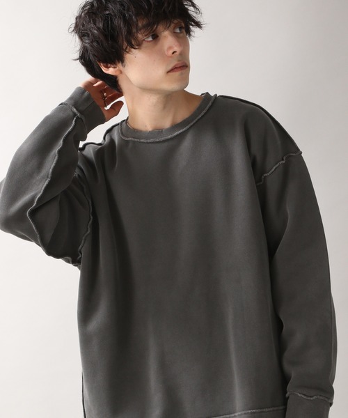 「RAGEBLUE」 スウェットカットソー MEDIUM ブラウン メンズ