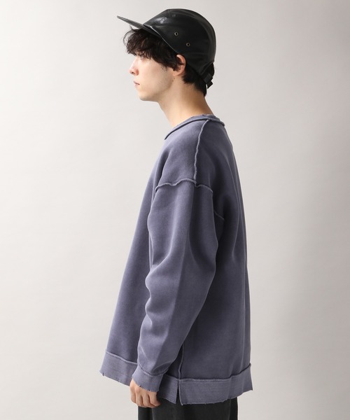 「RAGEBLUE」 スウェットカットソー MEDIUM ブラウン メンズ