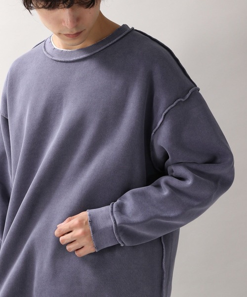 「RAGEBLUE」 スウェットカットソー MEDIUM ブラウン メンズ