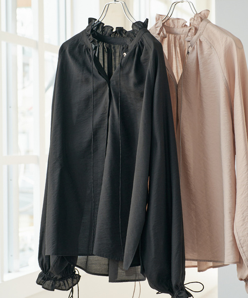 「Spick & Span」 長袖ブラウス - ベージュ レディース Spick＆Span 「Spick & Span」 長袖ブラウス - ベージュ