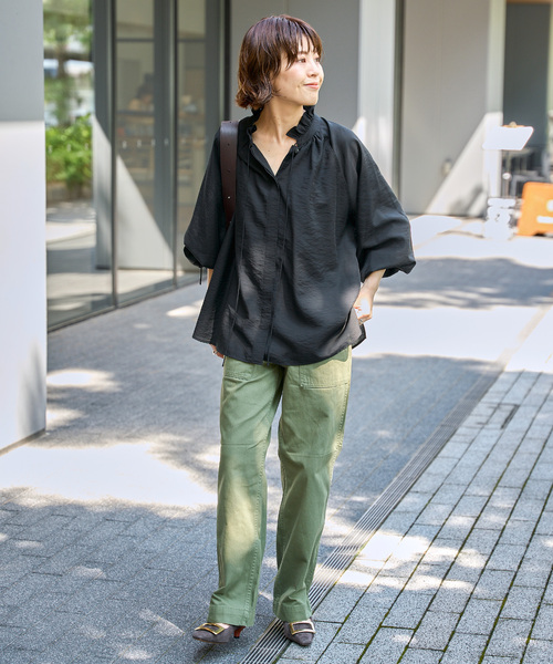 「Spick & Span」 長袖ブラウス - ベージュ レディース Spick＆Span 「Spick & Span」 長袖ブラウス FREE ベージュ