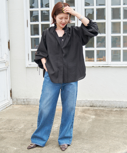 「Spick & Span」 長袖ブラウス - ベージュ レディース Spick＆Span 「Spick & Span」 長袖ブラウス - ベージュ