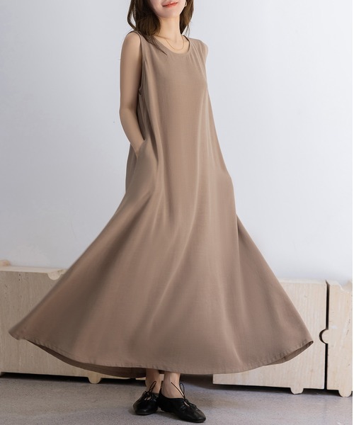 DAY CLOSET ワンピース 夏 レディース 夏っぽベーシックノースリーブ