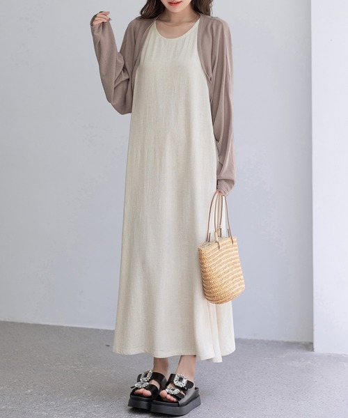 DAY CLOSET ワンピース 夏 レディース 夏っぽベーシックノースリーブ