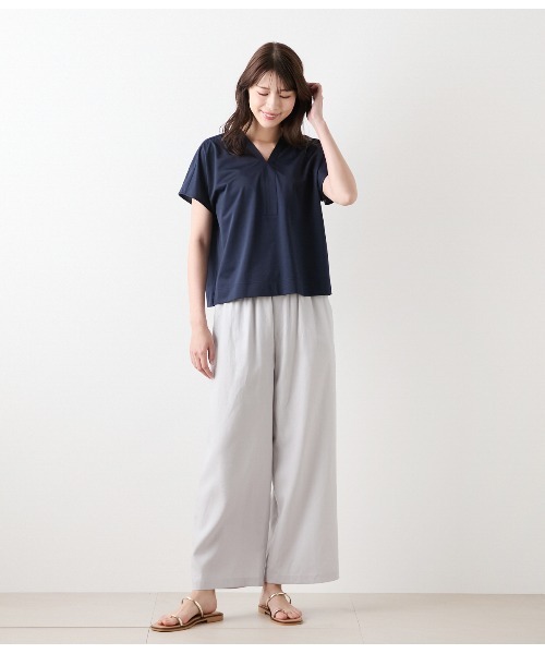 NEWYORKER（ニューヨーカー） tシャツ 半袖 「接触冷感」ハイツイスト