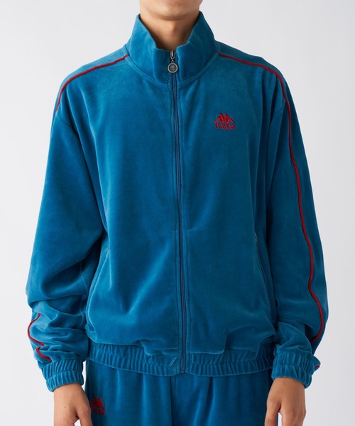 Kappa（カッパ） コート ジャケット ベロアトラックジャケット メンズ