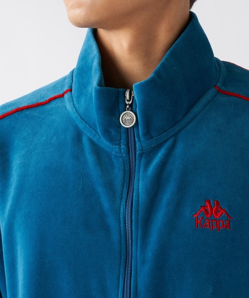 Kappa（カッパ） コート ジャケット ベロアトラックジャケット メンズ