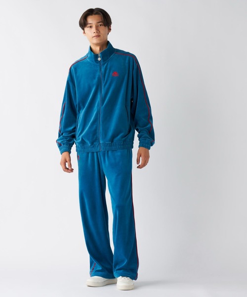 Kappa（カッパ） コート ジャケット ベロアトラックジャケット メンズ