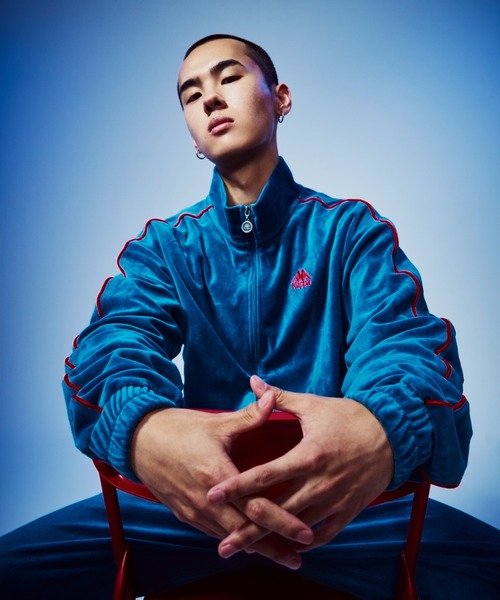 Kappa（カッパ） コート ジャケット ベロアトラックジャケット メンズ