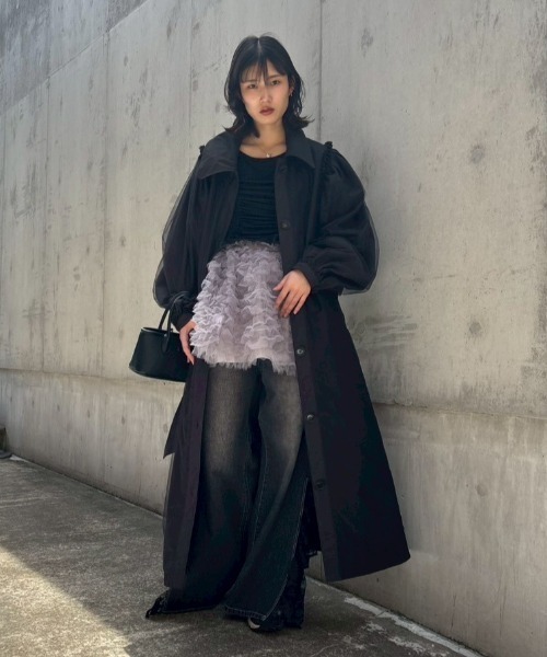 HONEY MI HONEY（ハニーミーハニー） トレンチコート コート tulle