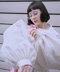 トレンチコート コート tulle layer...の詳細画像3