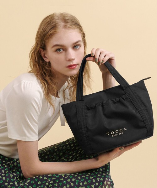 TOCCA ブラック トートバッグ ブラック 2way 早い者勝ち！ TOCCA 「TOCCA」 2WAYバッグ F ブラック レディース : ZOZOTOWN