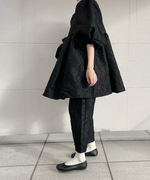 【新品タグ付き】PERNA レース パンツ ブラック M PERNA 「PERNA」 イージーパンツ FREE ブラック レディース
