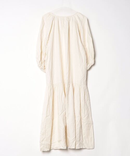 A part by（アパートバイ） 長袖ワンピース FREE ホワイト レディース