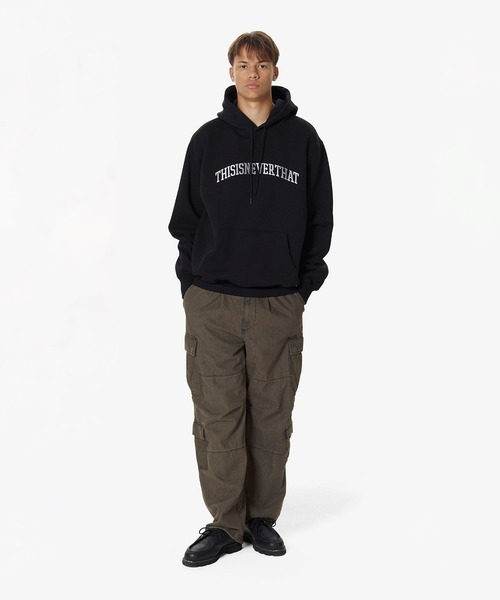 thisisneverthat ネイビー パーカー Mサイズ男女兼用9.23 T-Logo LT Hoodie（パーカー）｜thisisneverthat（ディスイズネバー