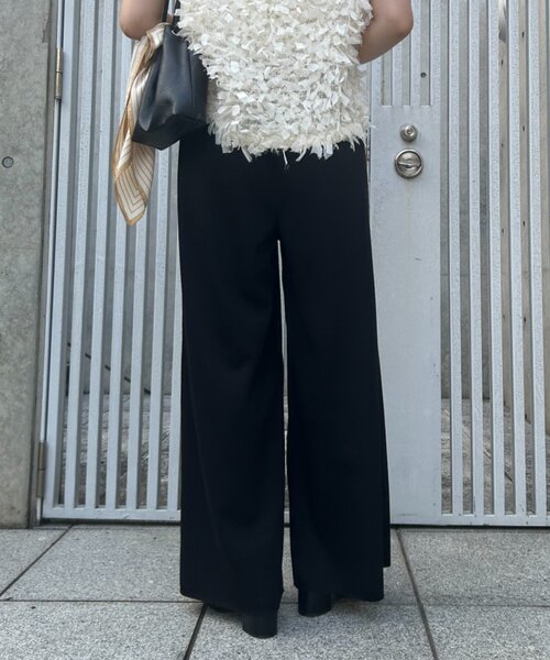 ジェナ エスパスメルヴェイユ⭐️ハトメボンディングパンツ モカ　リボン Jena espace merveilleux パンツ 「名品」リバーシブル