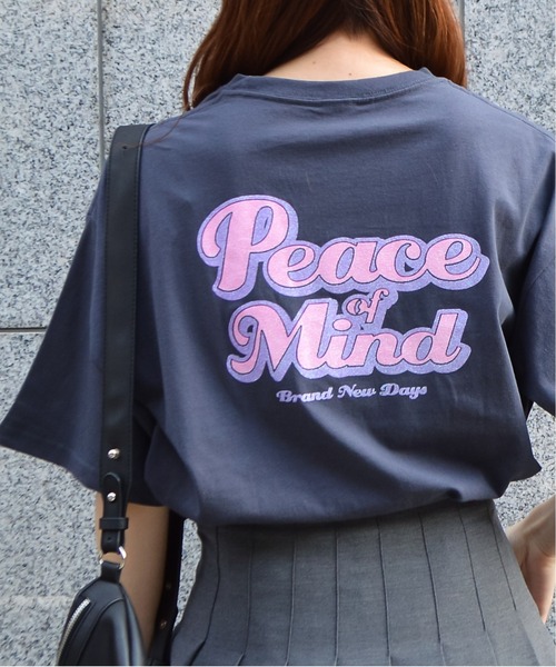 tシャツ 「spiritoso」グリッタープリントTシャツ レディース | spiritoso | 02