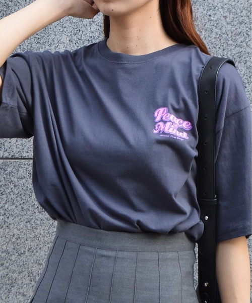 tシャツ 「spiritoso」グリッタープリントTシャツ レディース | spiritoso | 07