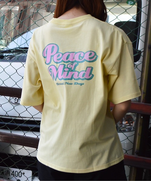 tシャツ 「spiritoso」グリッタープリントTシャツ レディース | spiritoso | 11